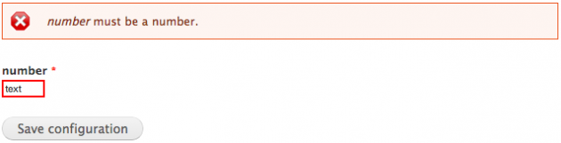 'number validate'