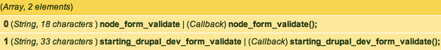 Form validate array with new custom validation function