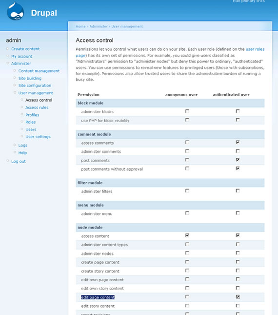 Access control